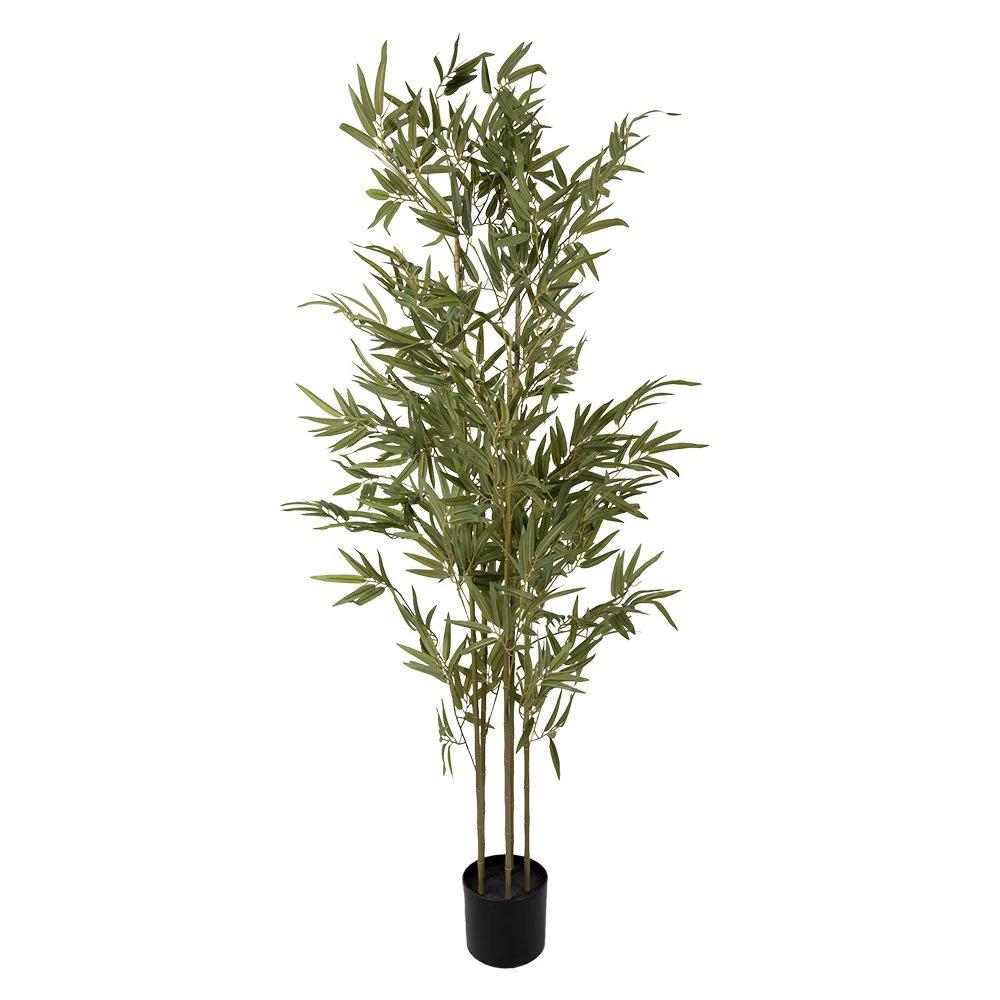 Artificial plant 35x35x160 cm Green Plastic by Clayre & Eef.