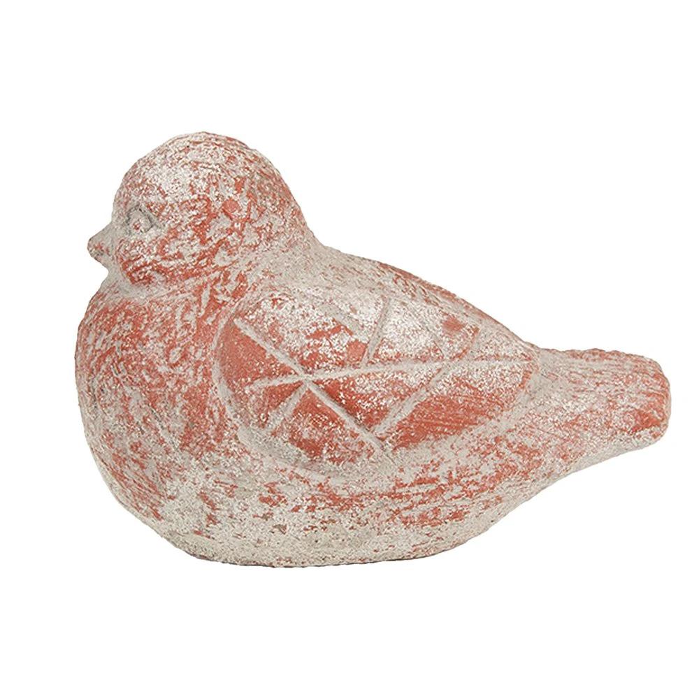 Decoratie vogel 14x9x10 cm by Clayre & Eef.