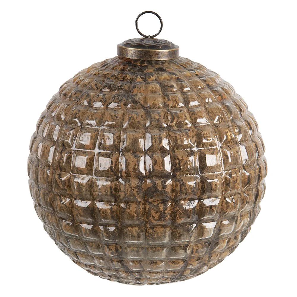 Christmas bauble Ø 20x20 cm by Clayre & Eef.