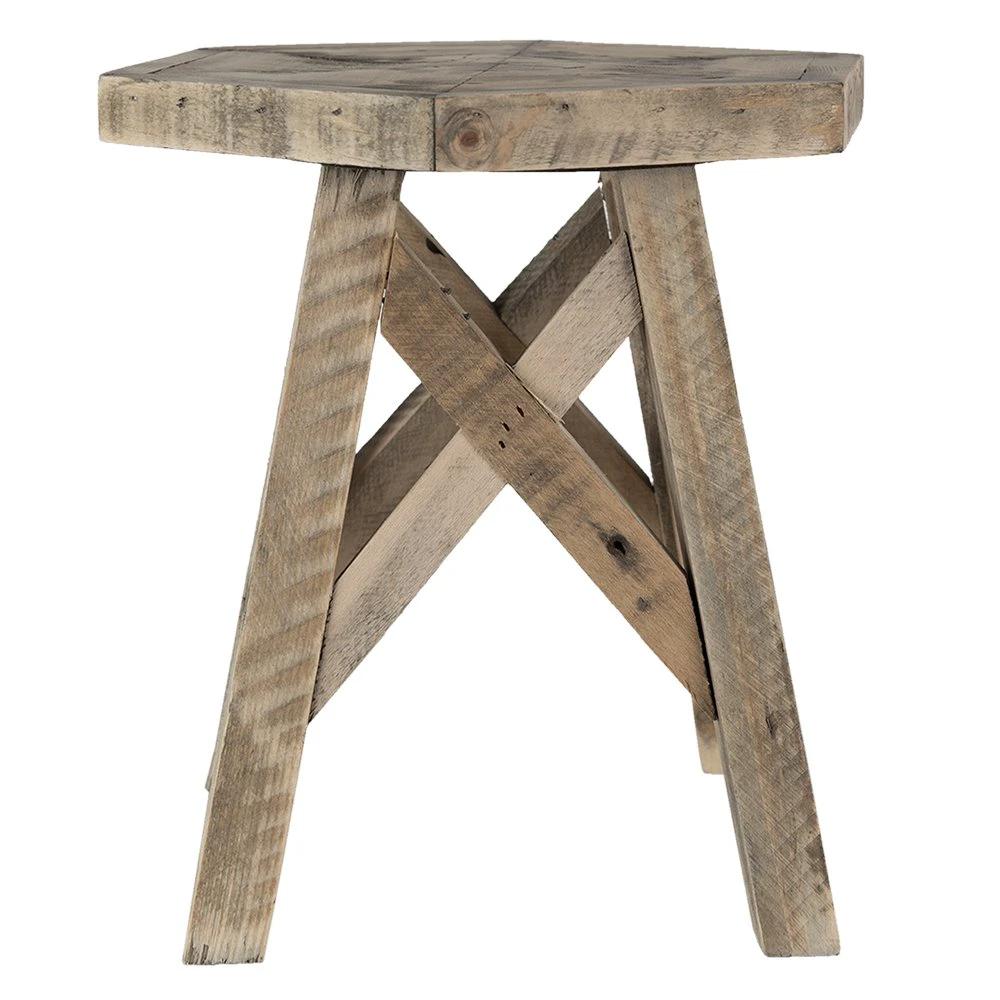 Plant table 22x22x25 cm by Clayre & Eef.