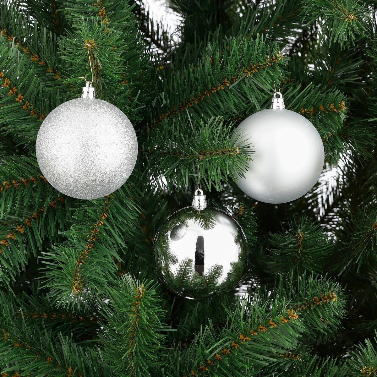 Christmas ball set Silver by House of Seasons