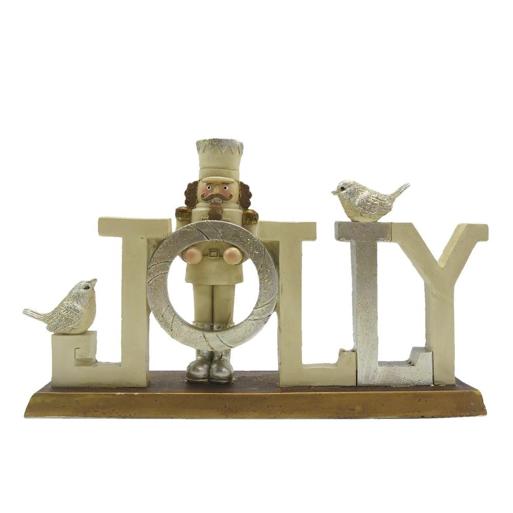 Dekoration Jolly 18x4x11 cm von Clayre & Eef.