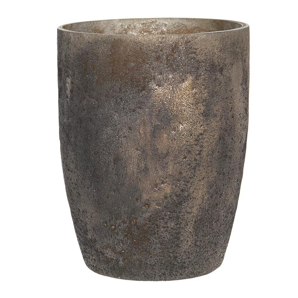 Tealight holder Ø 9x11 cm by Clayre & Eef.