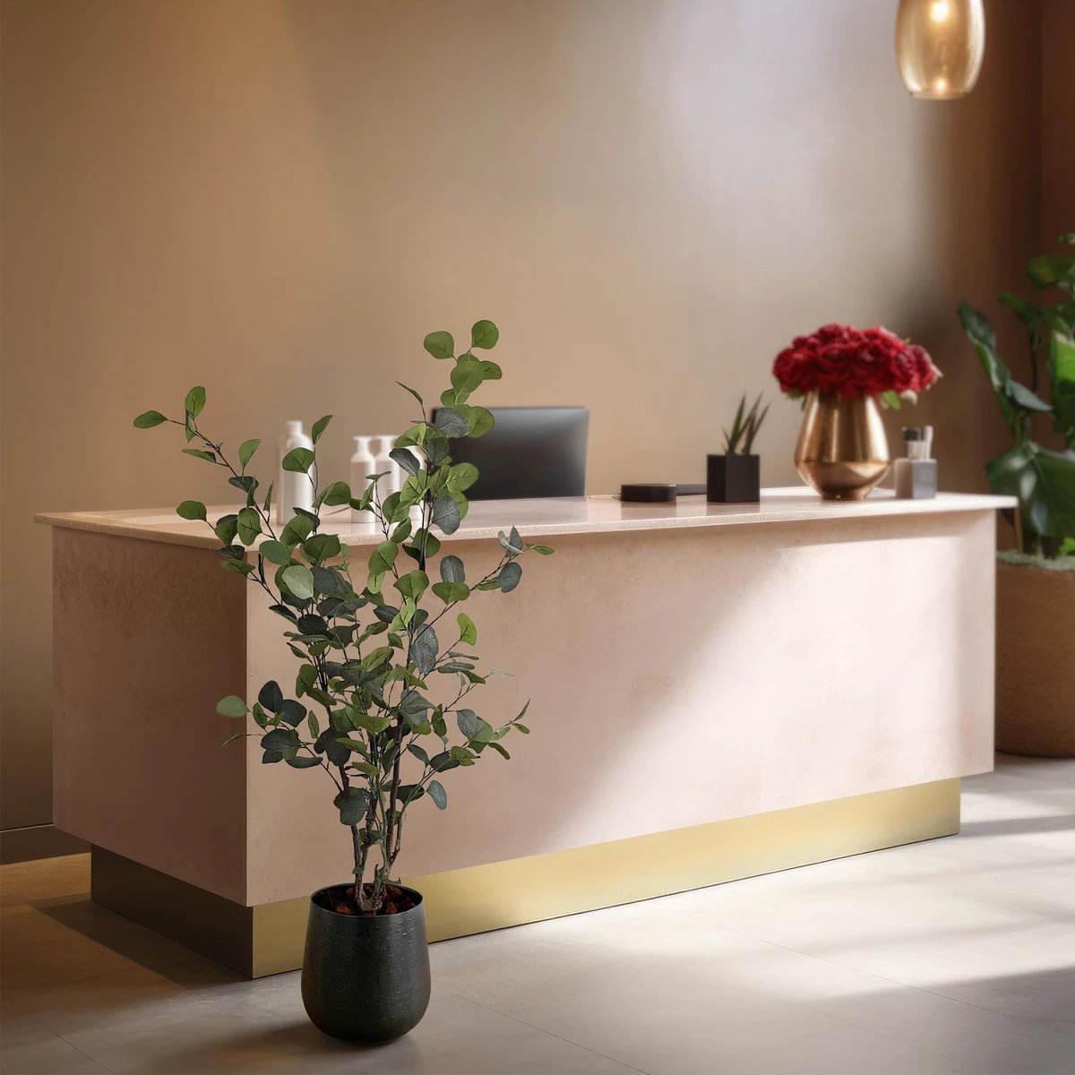 Artificial plant - Eucalyptus - Blue Gum tree - 120 cm by Green boutiQ