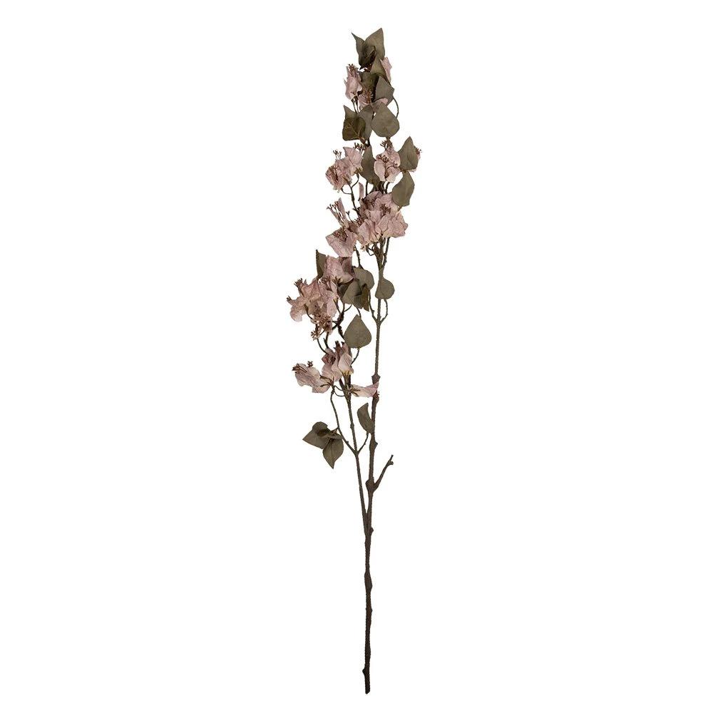Artificial flower 110 cm pink plastic by Clayre & Eef.
