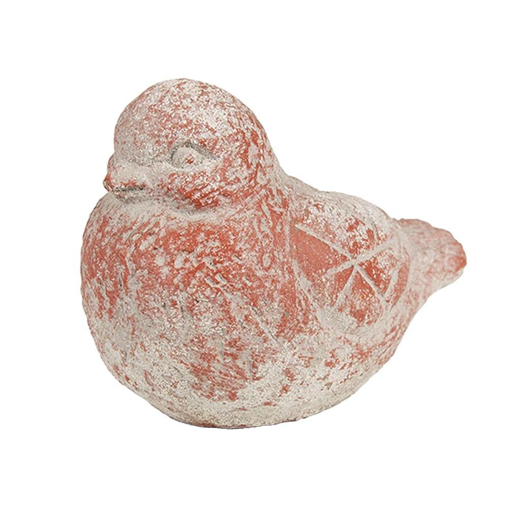 Decoratie vogel 14x9x10 cm by Clayre & Eef.