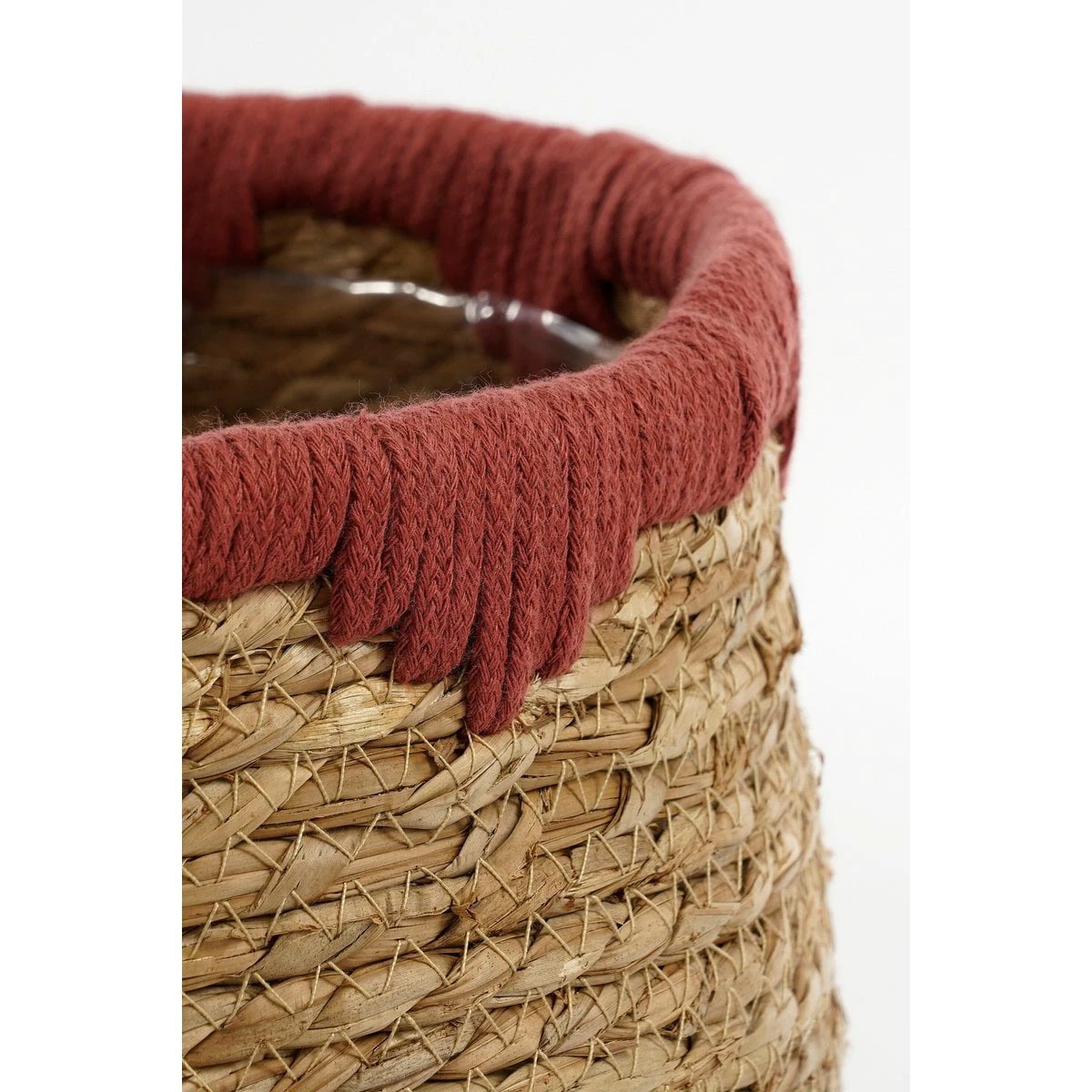 Plantenmand set Jorck Rood by Mica Decorations