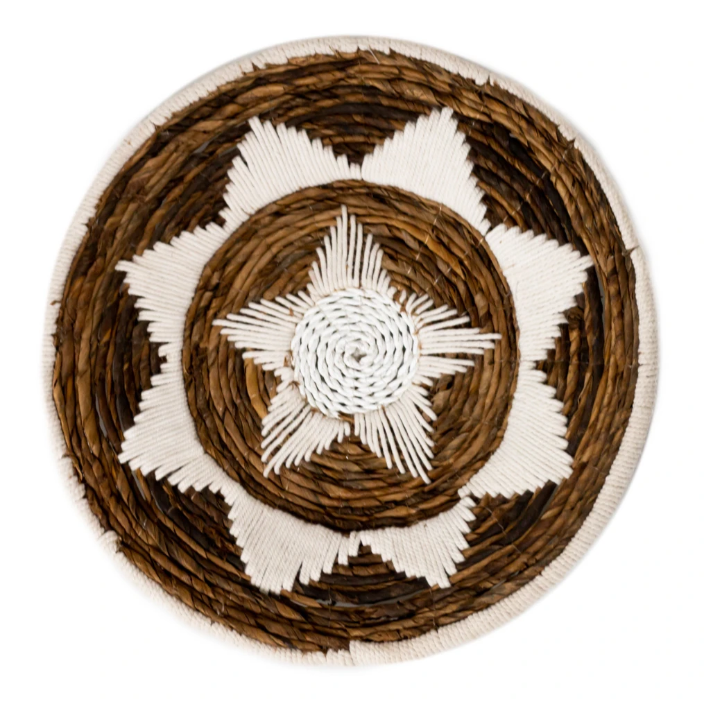 Wall Decor | Wall Basket | Decorative Bowl GUMA made of Banana Fibre (2 sizes) by Soeji