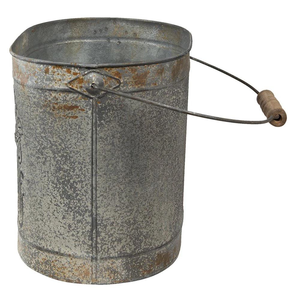 Dekorativer Eimer (2) 31x20x23 / 27x17x21 cm von Clayre & Eef.