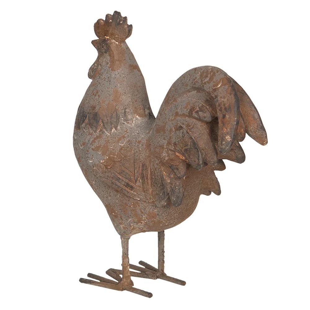 Image Haan 19x9x24 cm Gray Brown Polyresin Home accessories by Clayre & Eef.
