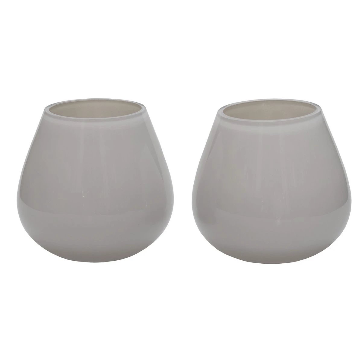 Tea -light holder - Tasman XS Ivory (set of 2 pieces) by Vase The World