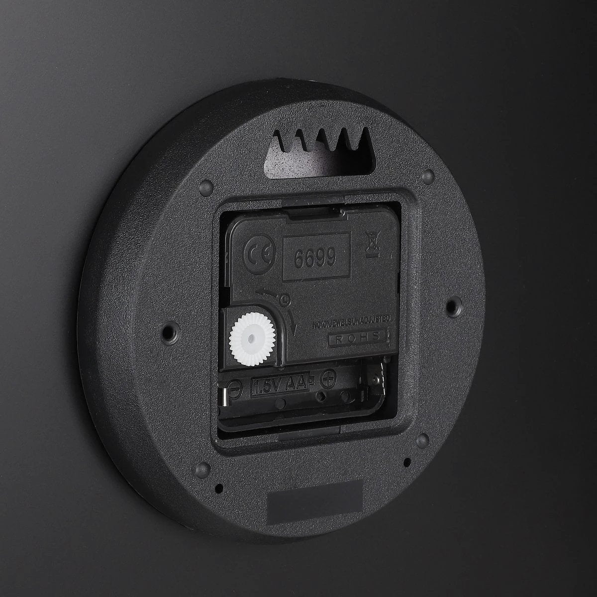 Wall clock Brixen Black by Mica Decorations
