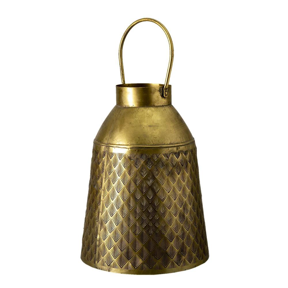 Decoration pot metal Ø 28x36 cm by Clayre & Eef.