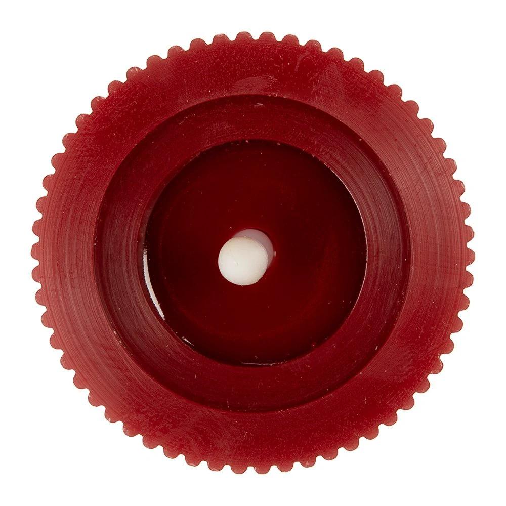 LED Kaars Ø 8x13 cm Rood Wax by Clayre & Eef.