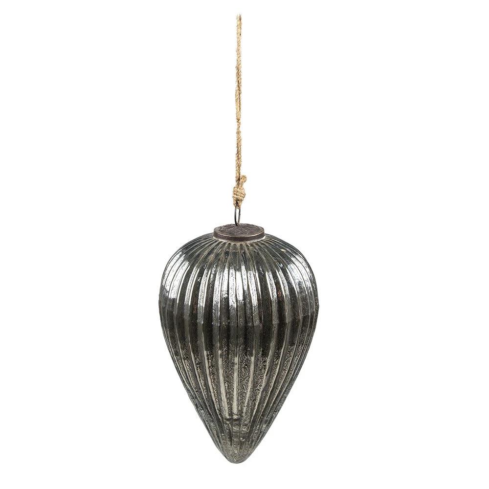 Weihnachtskugel Ø 16x25 cm von Clayre & Eef.