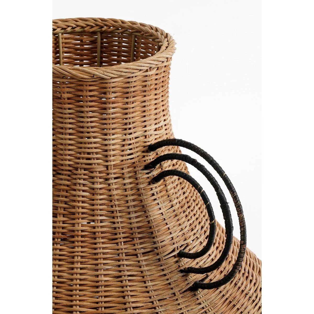 Decorative vase Fabiola Light brown by Mica Decorations