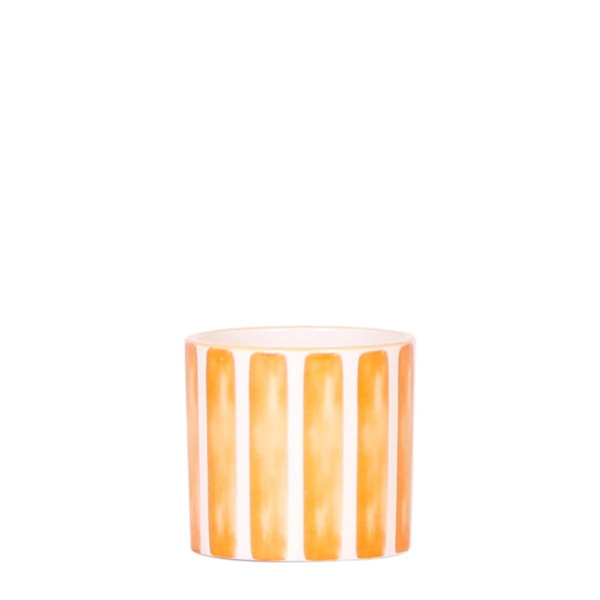 Hummingbird Home | Painted stripe - Orange - Ø6cm by Kolibri Company