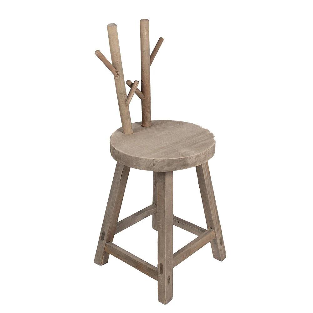 Plant table 30x30x70 cm by Clayre & Eef.