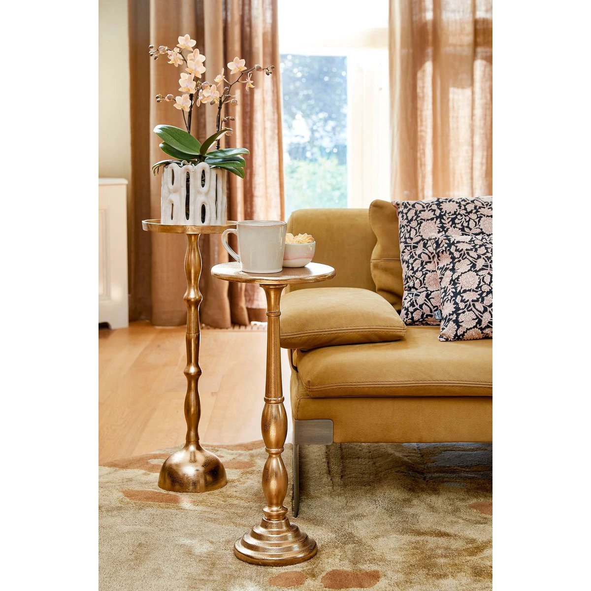 Side table Duco Gold by Mica Decorations