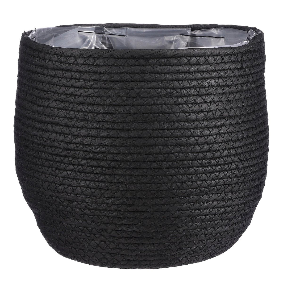 Plant basket Jorck Black by Mica Decorations