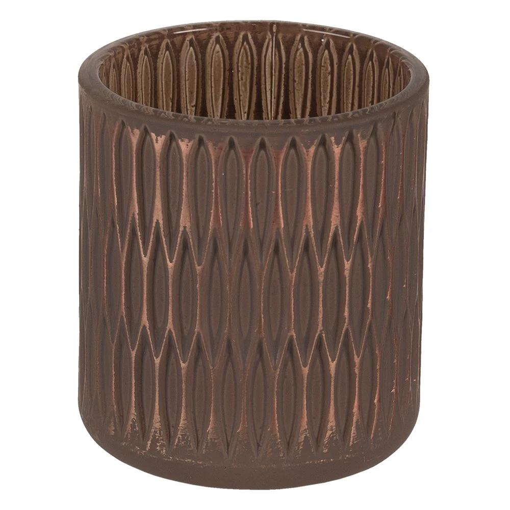 Tealight holder Ø 8x9 cm by Clayre & Eef.