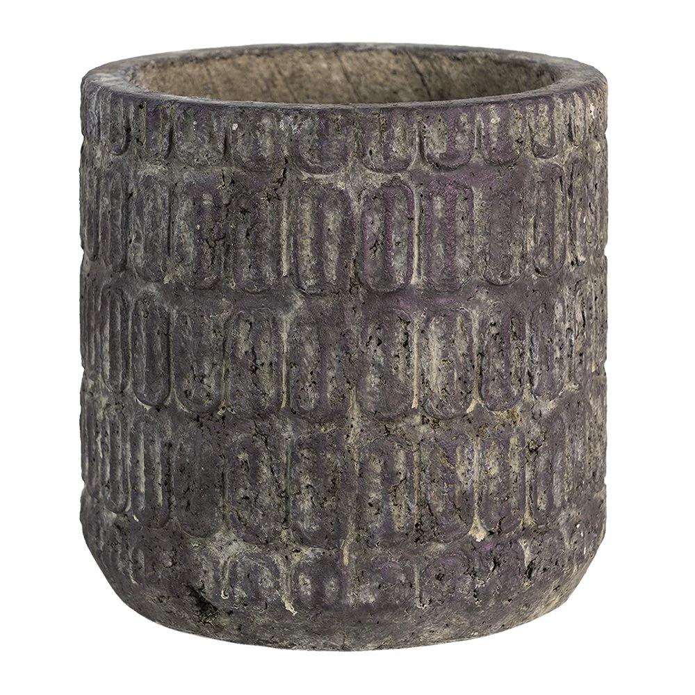 Decoration flower pot Ø 20x20 cm by Clayre & Eef.