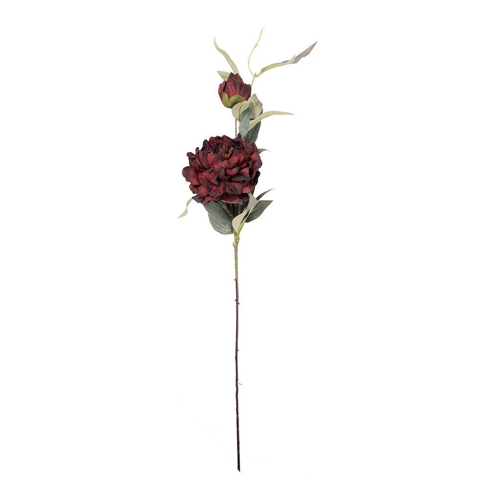 Artificial flower 78 cm Red Plastic by Clayre & Eef.