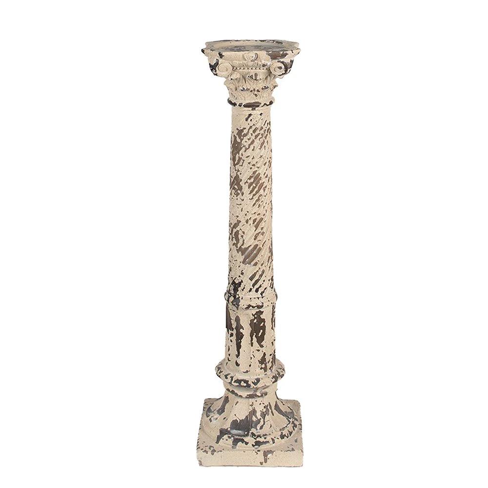 Candlestick 16x16x63 cm by Clayre & Eef.