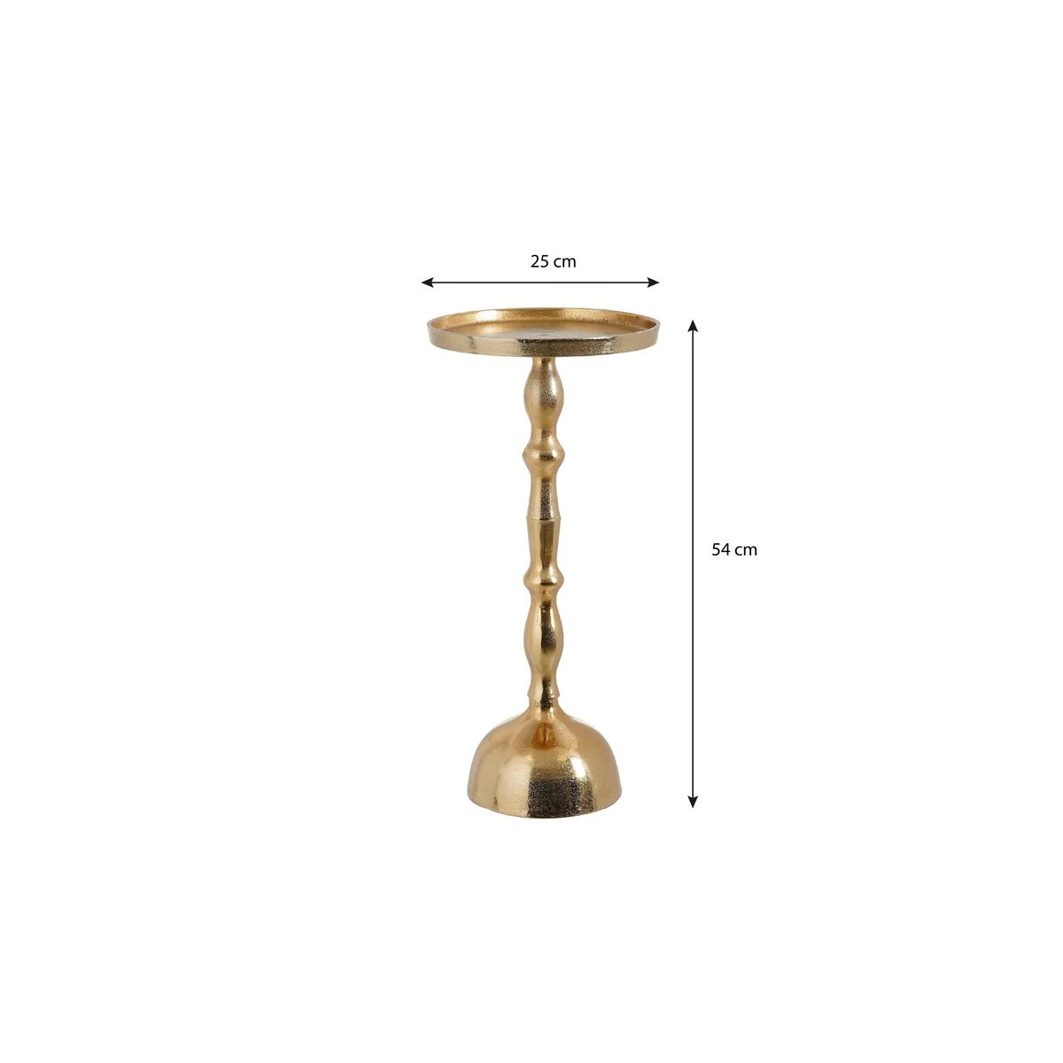 Side table Duco Gold by Mica Decorations
