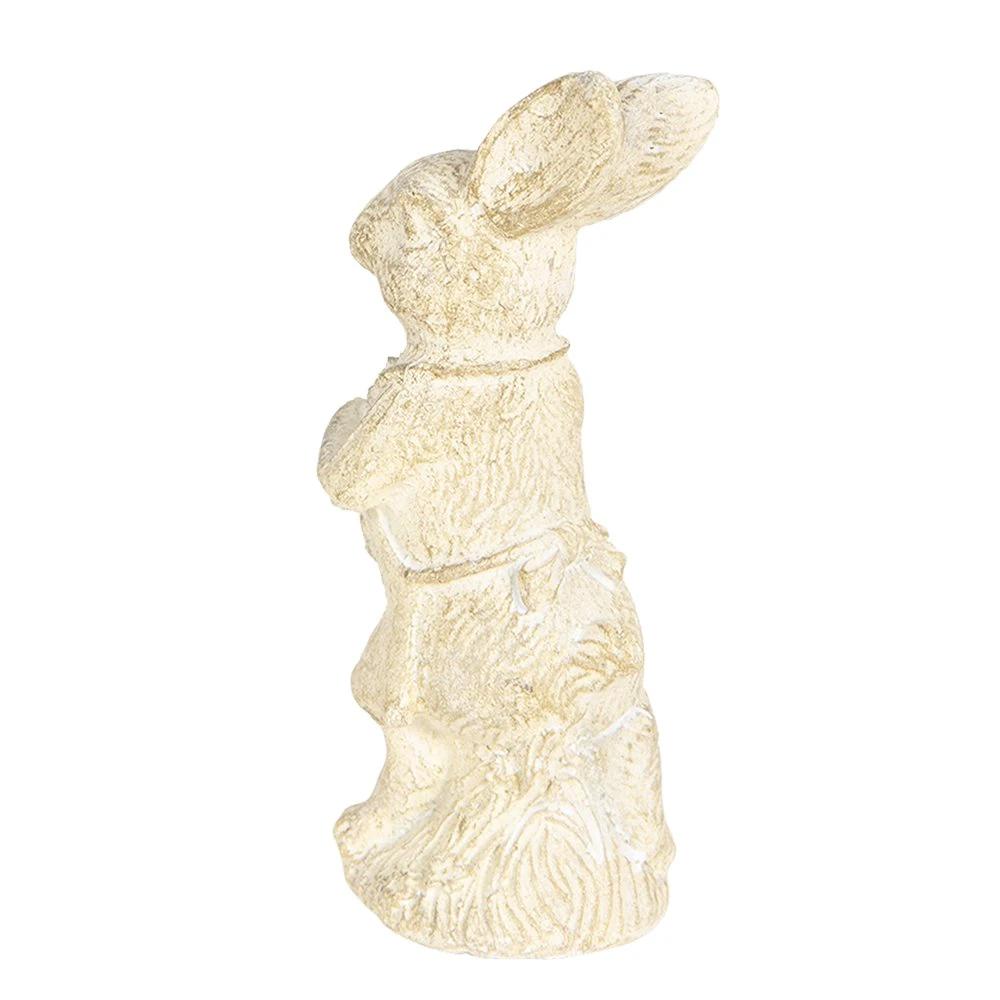 Decoration rabbit 4x4x11 cm by Clayre & Eef.
