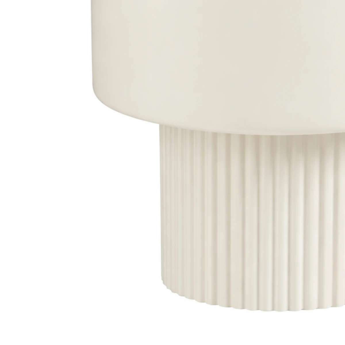 Flowerpot inside Lux Off-white by Mica Decorations