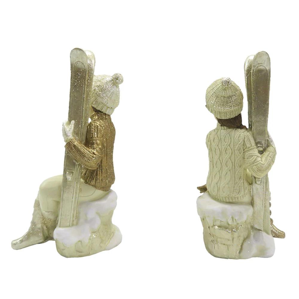 Dekoration Kinder (Set aus 2) 10x7x18 cm von Clayre & Eef.