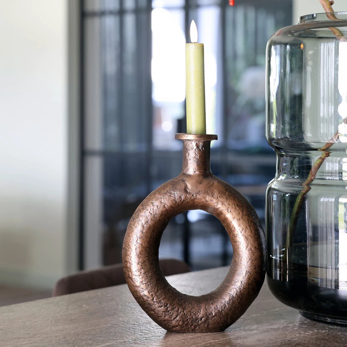 Candle holder - Rocha bronze by Vase The World