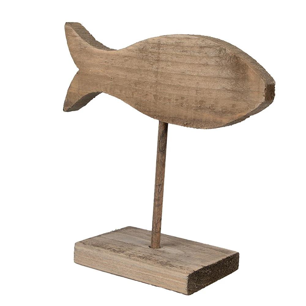 Decoration fish 20x8x20 cm by Clayre & Eef.