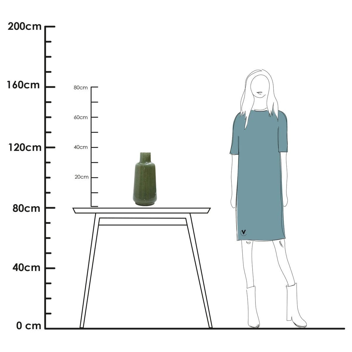 Wass - Jan Leite Green by Vase The World