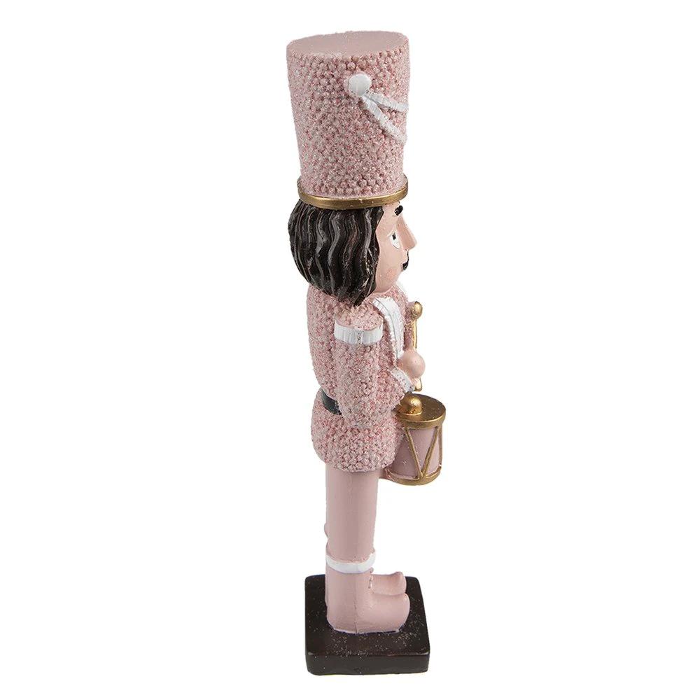 Decoration nutcracker 5x4x16 cm by Clayre & Eef.