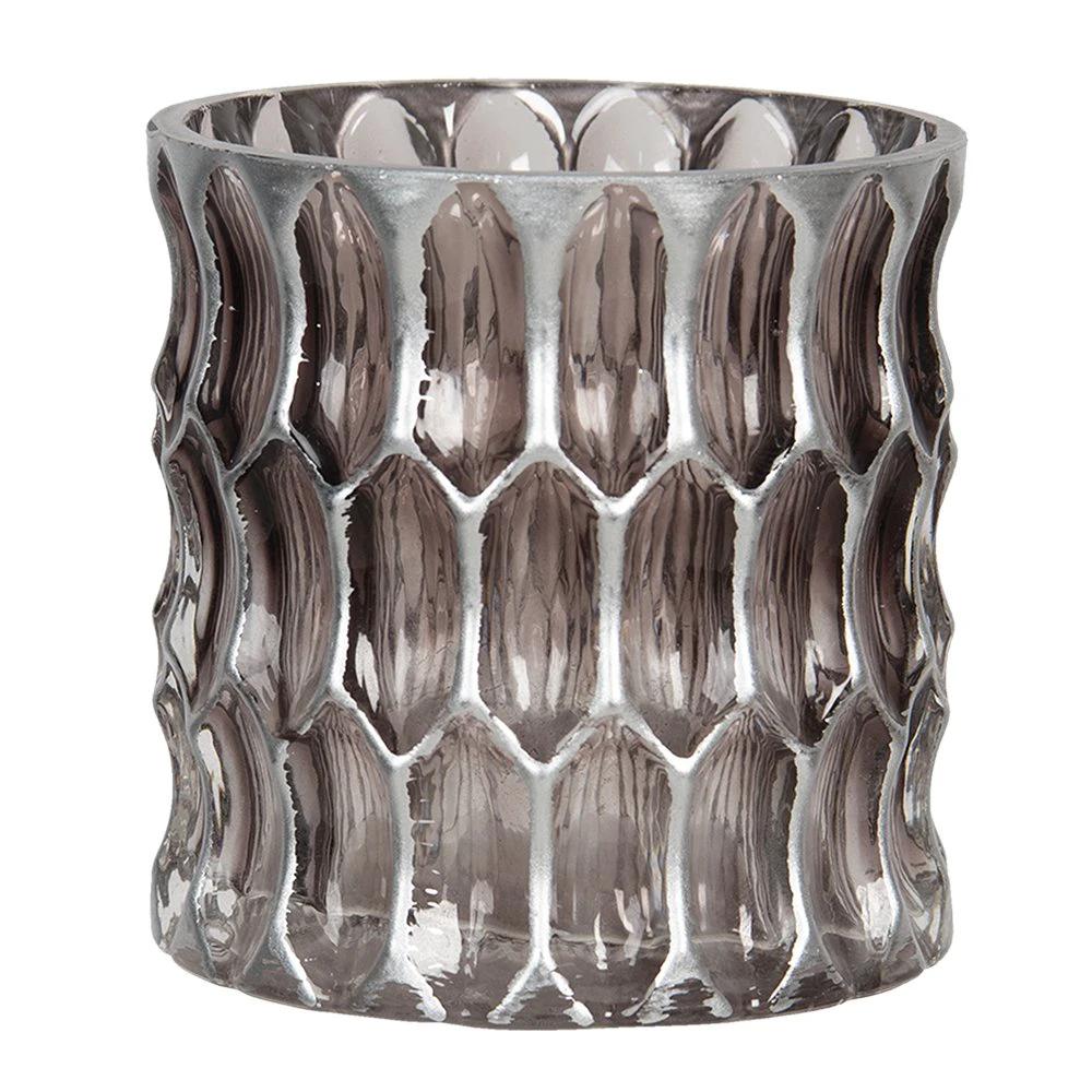 Tealight holder Ø 10x10 cm by Clayre & Eef.