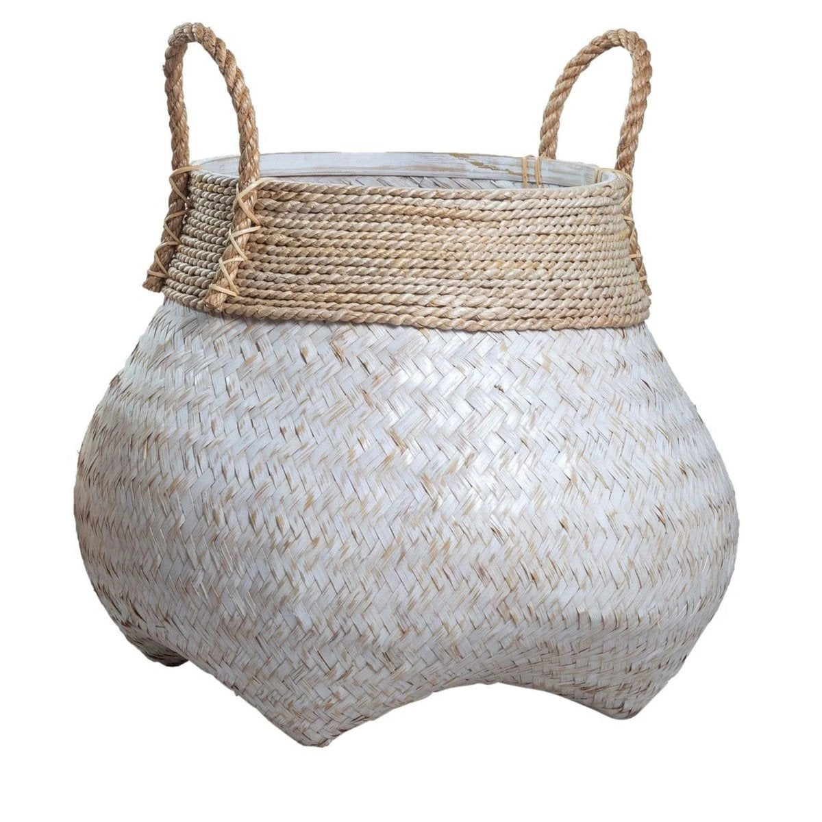 Basket | Laundry Basket | Plant Basket BENOA made from Bamboo (2 sizes) by Soeji