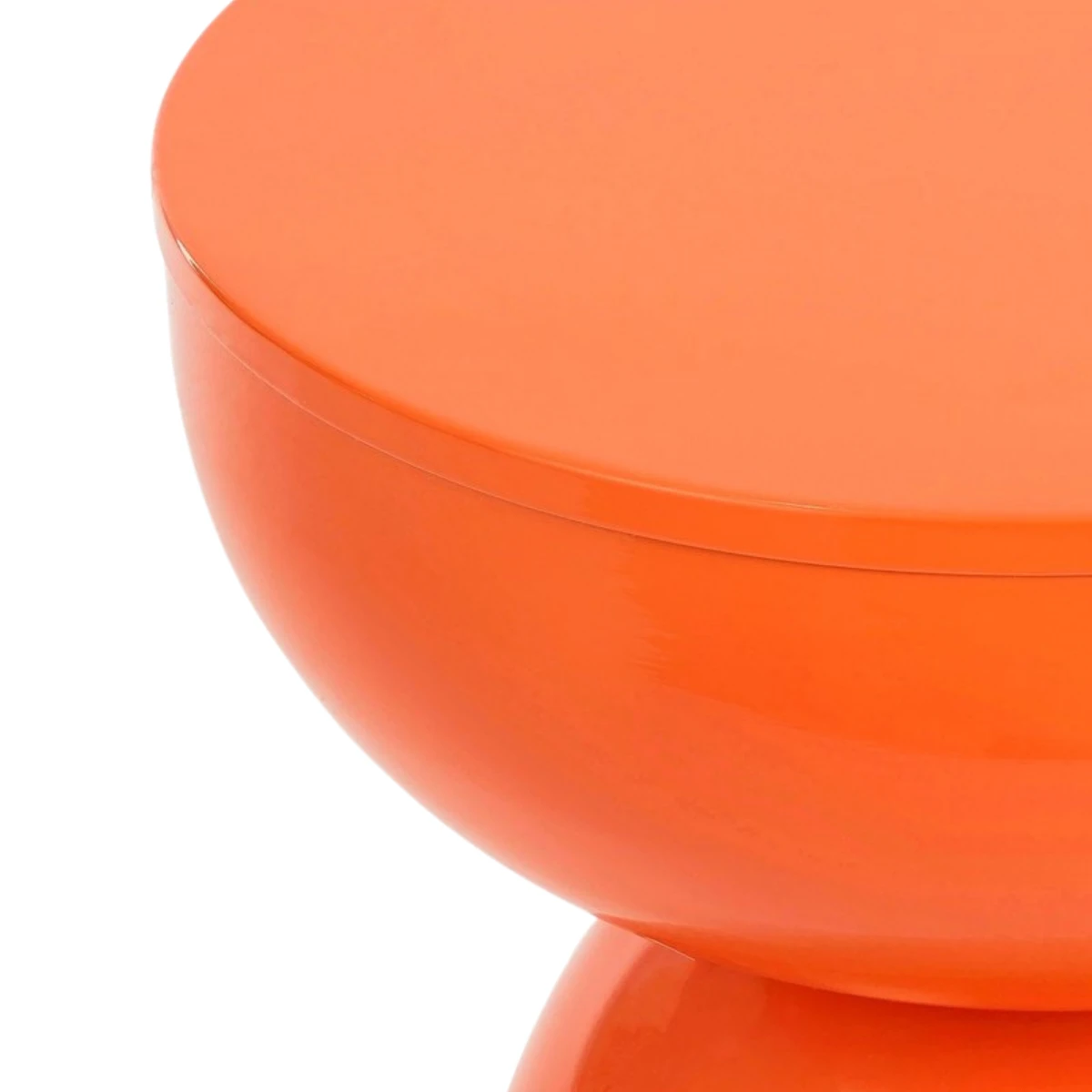 Elliott Orange side table by Mica Decorations