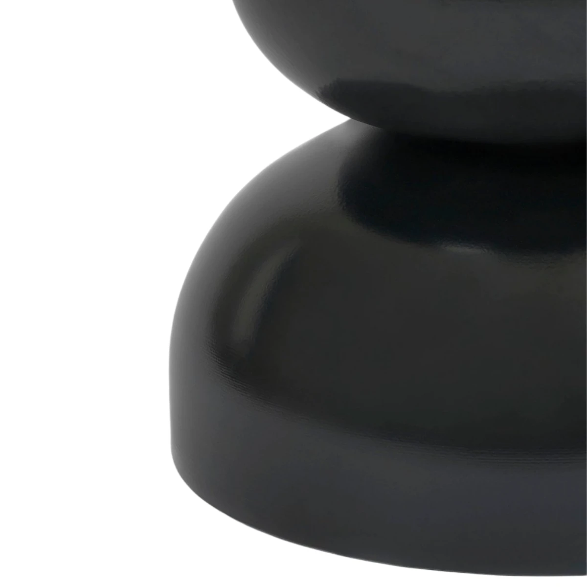 Side table Luna Black by Mica Decorations
