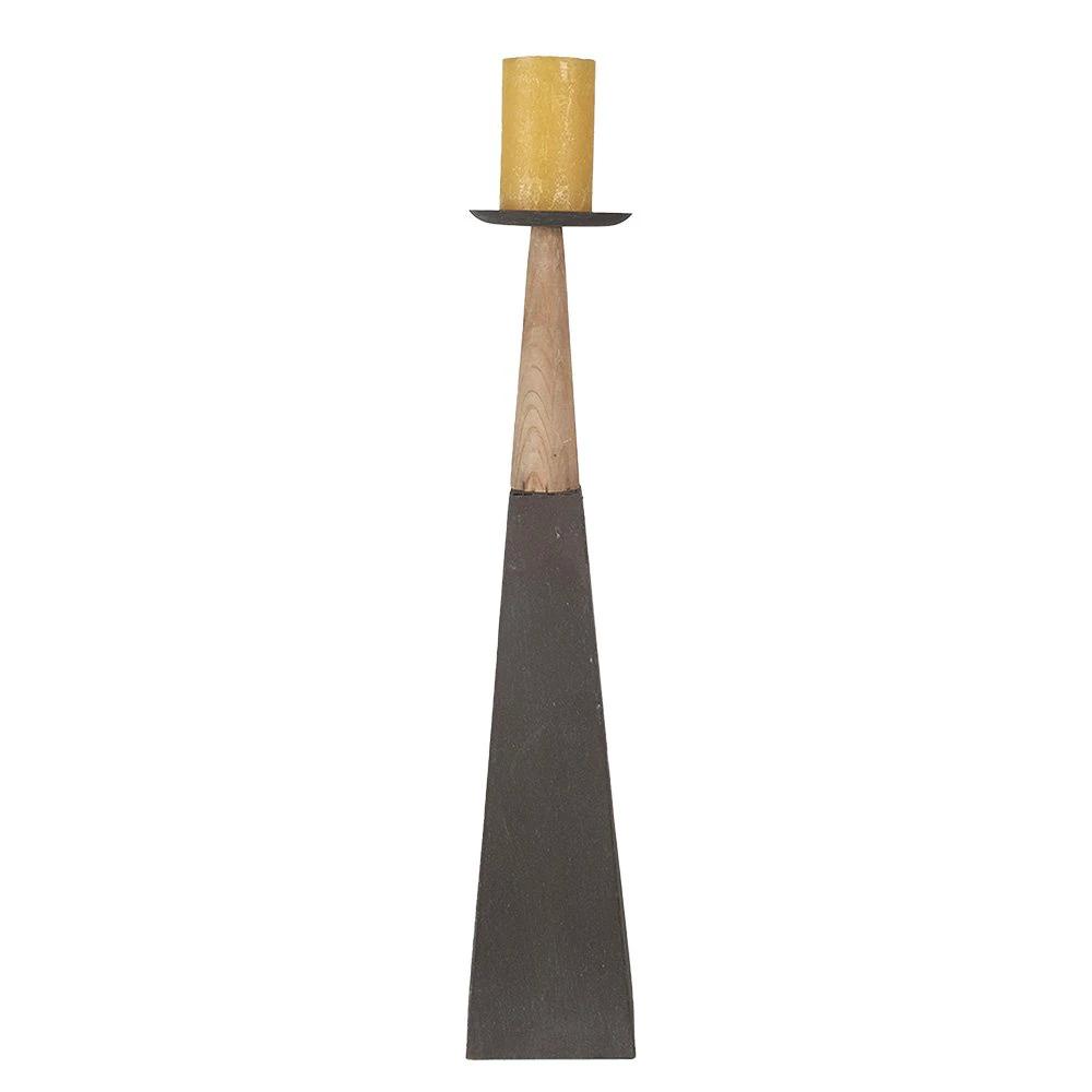 Candlestick 13x13x60 cm by Clayre & Eef.