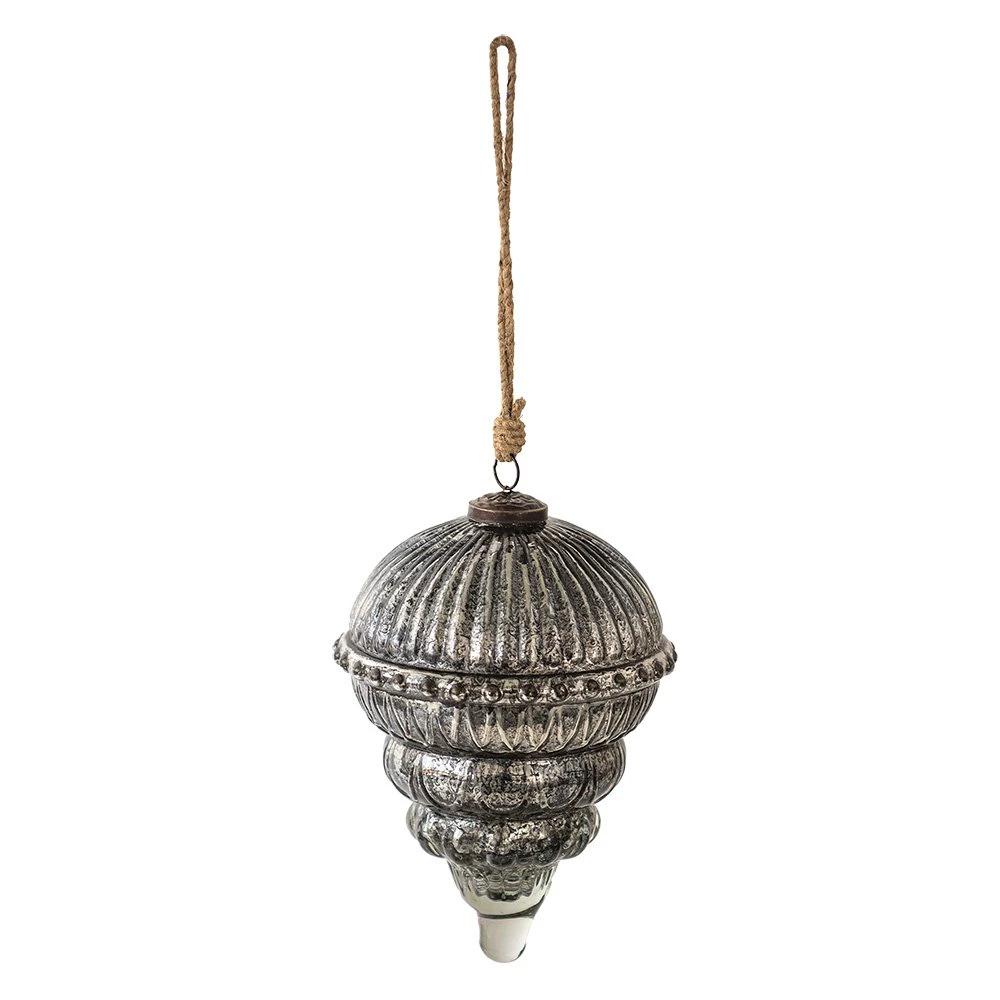 Weihnachtskugel Ø 14x21 cm von Clayre & Eef.