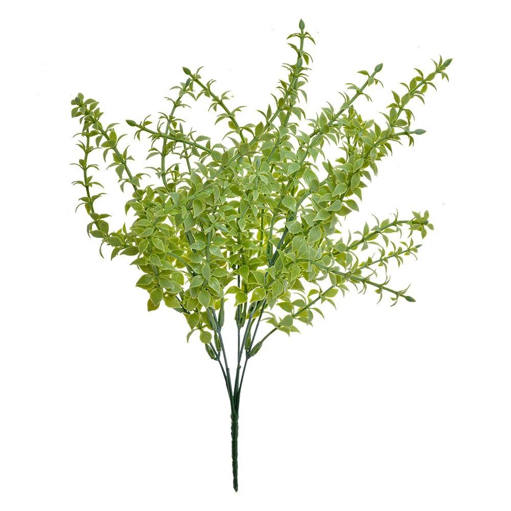Artificial plant 40 cm Green Plastic by Clayre & Eef.