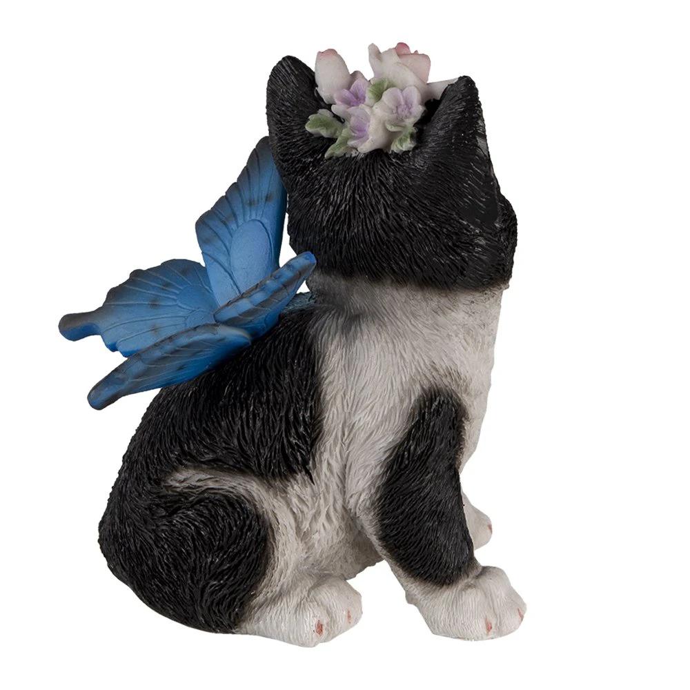 Decoration cat 12x10x15 cm by Clayre & Eef.