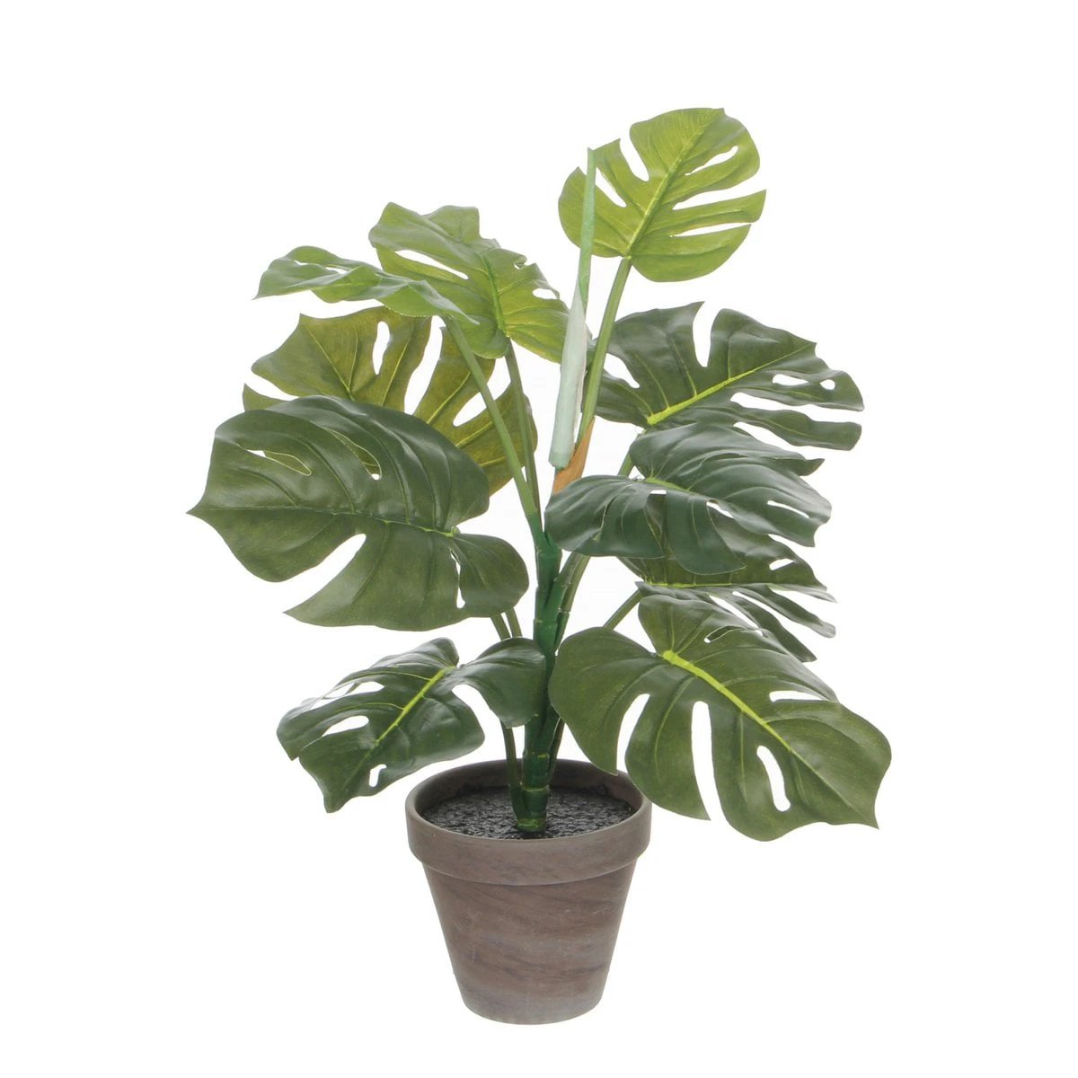 Artificial plant Monstera green by Mica Decorations
