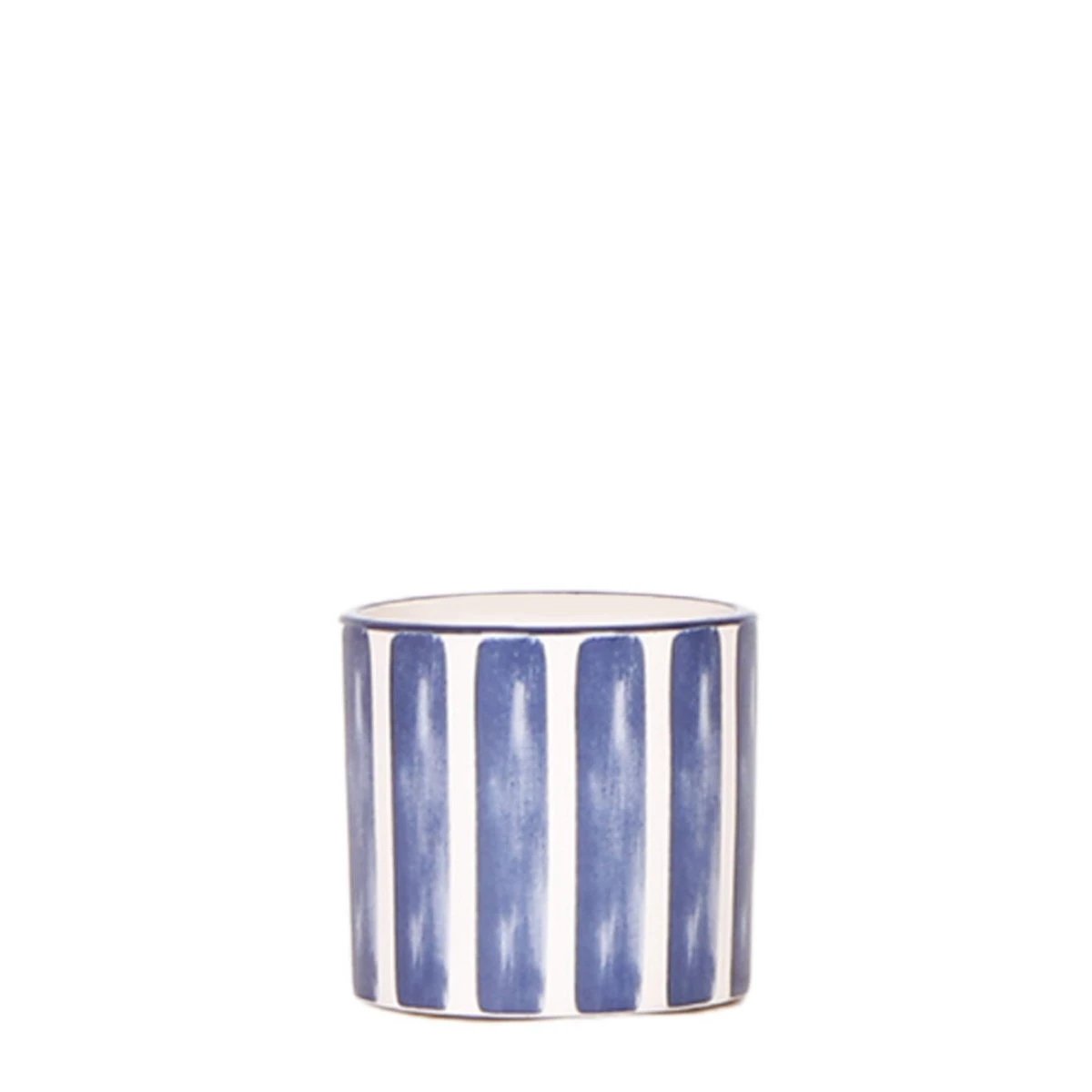 Hummingbird Home | Painted stripe - Blue - Ø6cm by Kolibri Company