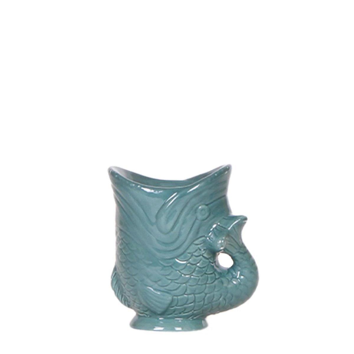 Hummingbird Home | Fish - Green - Ø6cm by Kolibri Company