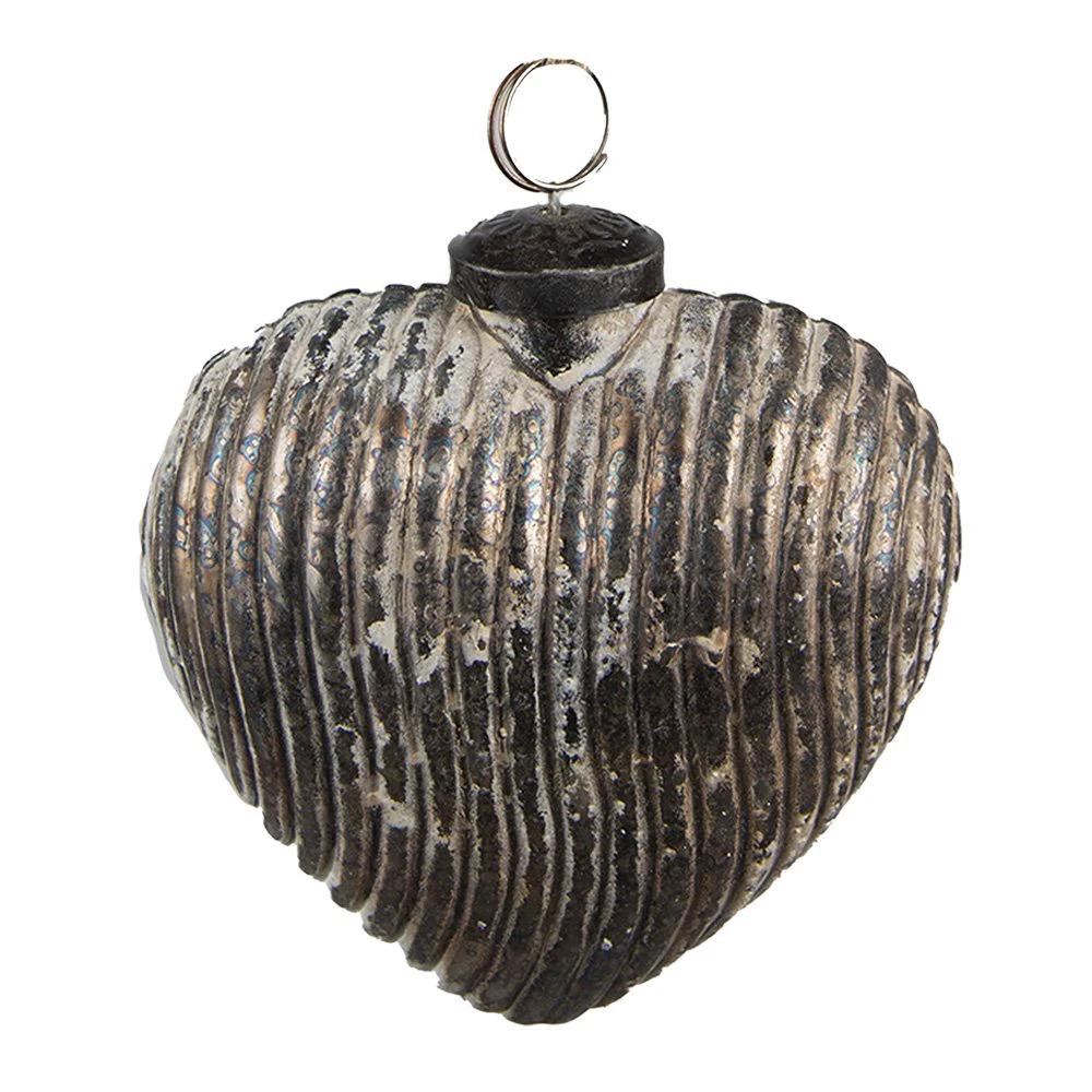Christmas ball 11x5x12 cm by Clayre & Eef.