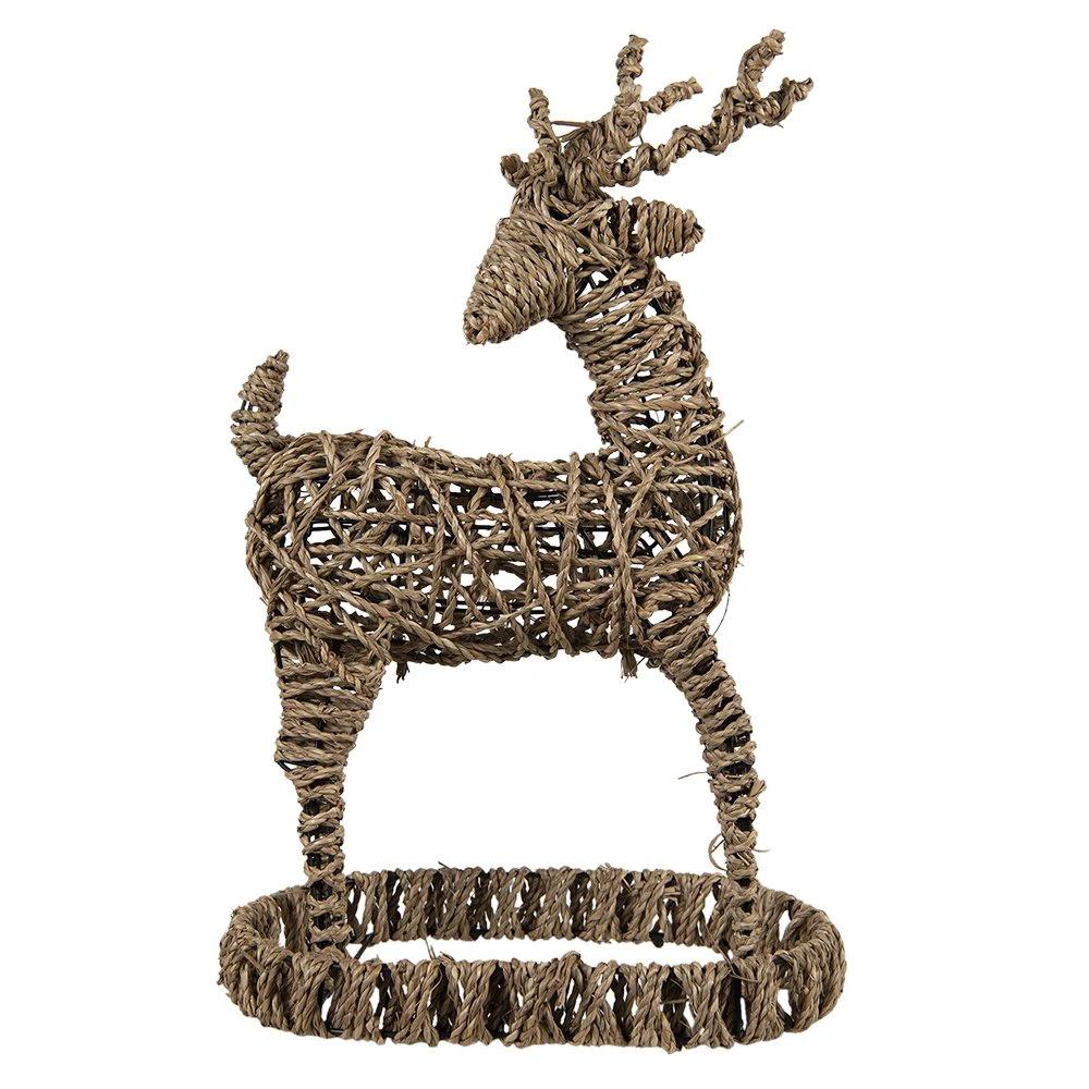Decoration reindeer 30x20x49 cm by Clayre & Eef.