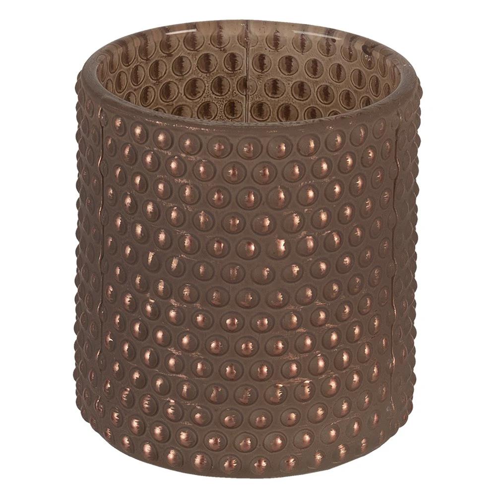 Tealight holder Ø 8x9 cm by Clayre & Eef.